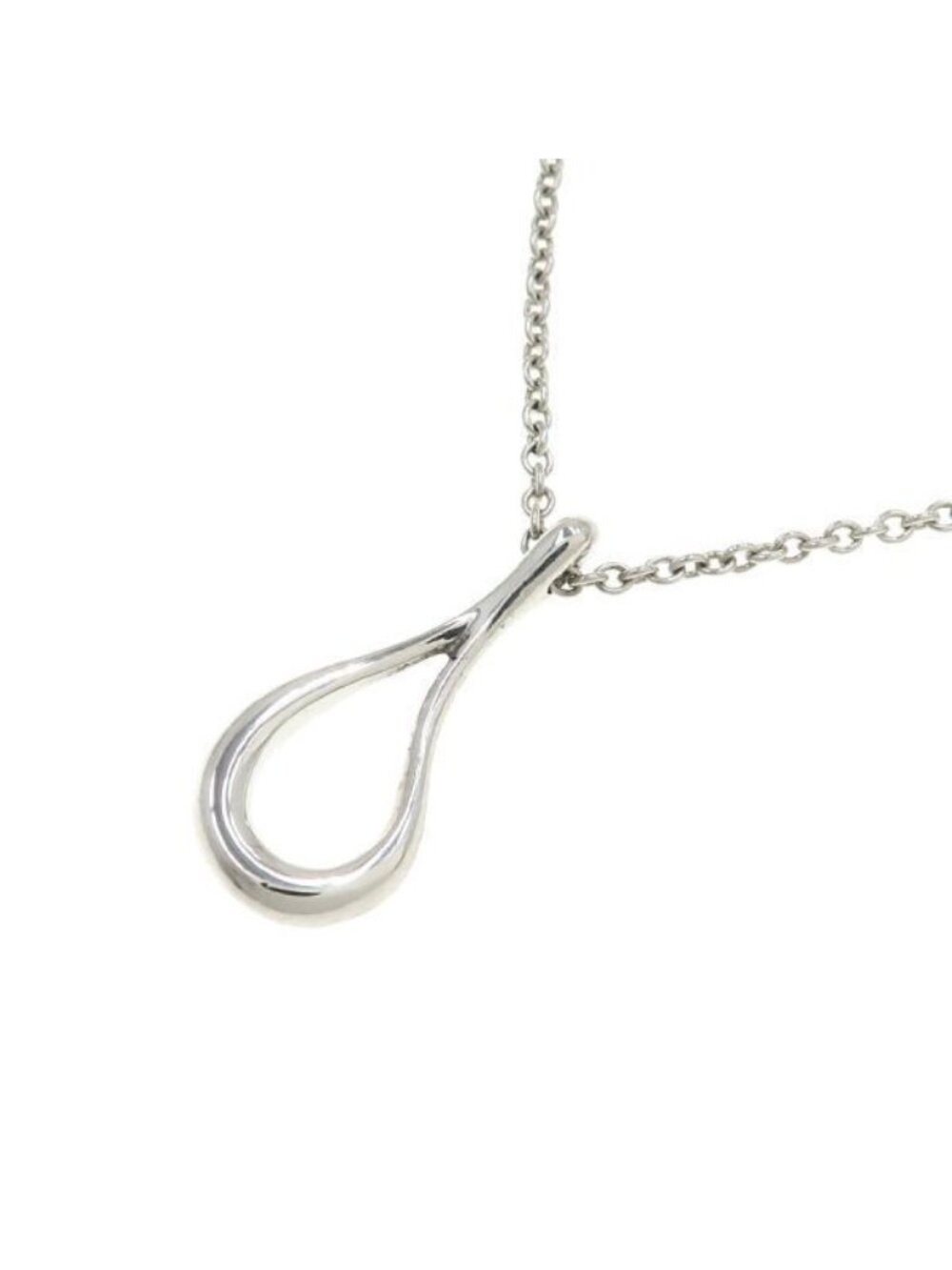 Tiffany & Co Open Teardrop Necklace
